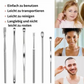 📢50 % de réduction limitée dans le temps📢Kit portable de 6 perce-oreilles en acier inoxydable - Outil à spirale pour les oreilles✨