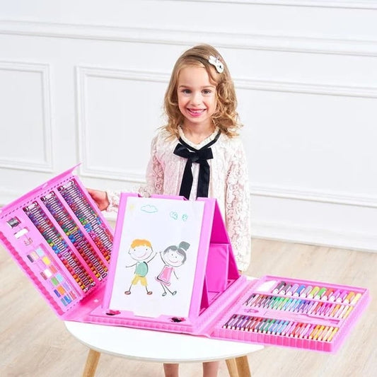 🔥Set d'art créatif de luxe 6 en 1 🧑‍🎨(cadeau idéal pour les enfants) Chaque enfant est un artiste !