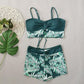 👙 Offre spéciale à durée limitée💞 Ensemble maillot de bain deux pièces imprimé – Nouveau design 2026 – Tissu extensible, séchage rapide – parfait pour la plage ou la piscine – look tendance et confortable ☀️🌊