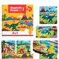 🧩 50% DE RÉDUCTION ! 🧠 Puzzles Magnétiques Enfants - Jeu Éducatif avec Formes Géométriques et Créativité, Apprentissage par le Jeu 🎨📦