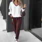 🍁NEW HOT SALE🔥Ensemble sweat à capuche et pantalon de jogging à blocs de couleurs