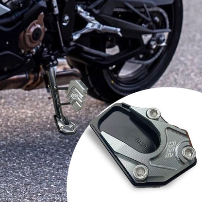 📢📢50% de réduction !🛡️ Stabilité Hivernale : Extension de Béquille Moto - Évitez les Chutes sur Sols Glissants !