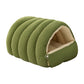 📢52% de réduction！！！ 🐶🐱Chaleur, confort douillet, niche en peluche pour animaux domestiques