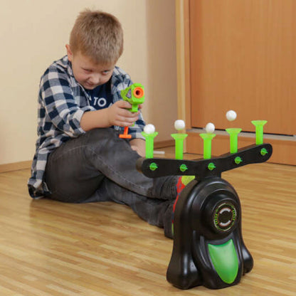 Le jeu interactif le plus parfait🎯Jeu de tir à l'aéroglisseur électrique – Plus sûr, plus amusant et parfait pour toute la famille !🔥