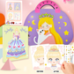 📢📢50% DE RÉDUCTION !!! ✨Ensemble de jeu d'habillage et de maquillage de princesse fantastique 3 en 1