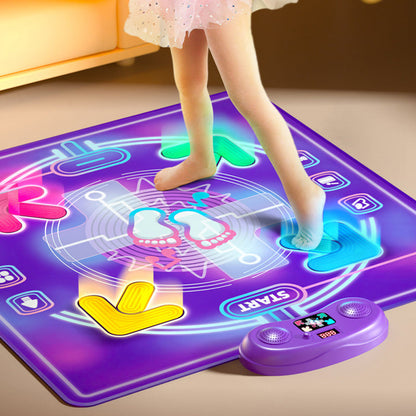 📢📢60% DE RÉDUCTION！！！🎁Tapis de danse interactif Bluetooth avec musique et lumières