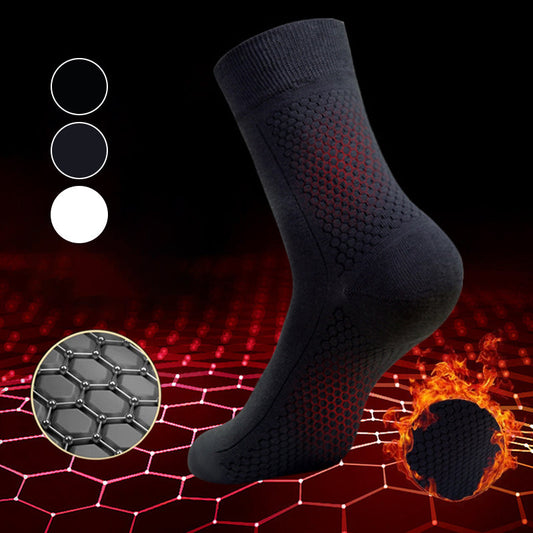 🔥Hot Sale Deals-Chaussettes courtes anti-odeurs en graphène pour hommes - Lot de 5 paires