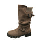 🍂 Élégance de Saison | Bottes Femme en Daim à Semelle Crantée⚡ Livraison gratuite