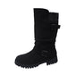 🍂 Élégance de Saison | Bottes Femme en Daim à Semelle Crantée⚡ Livraison gratuite