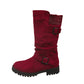 🍂 Élégance de Saison | Bottes Femme en Daim à Semelle Crantée⚡ Livraison gratuite