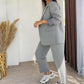 ⏳55 % de réduction pour une durée limitée⏰ Ensemble 2 pièces classique pour femme comprenant un blazer et un pantalon🧥👖
