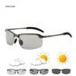 🕶️ 55 % DE RÉDUCTION ! ⏰ Lunettes de soleil photochromiques avec verres HD polarisés et anti-éblouissement – Monture sport sans contour – Idéales pour la conduite, la pêche, le vélo et les activités de plein air – Protection fiable par tous les temps