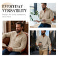 Sweat-shirt décontracté d'extérieur pour homme à col jacquard✈️ Achetez-en 2, Livraison Gratuite✈️