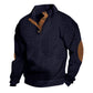 Sweat-shirt décontracté d'extérieur pour homme à col jacquard✈️ Achetez-en 2, Livraison Gratuite✈️