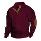 Sweat-shirt décontracté d'extérieur pour homme à col jacquard✈️ Achetez-en 2, Livraison Gratuite✈️