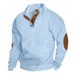 Sweat-shirt décontracté d'extérieur pour homme à col jacquard✈️ Achetez-en 2, Livraison Gratuite✈️