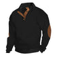 Sweat-shirt décontracté d'extérieur pour homme à col jacquard✈️ Achetez-en 2, Livraison Gratuite✈️