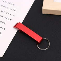 Porte-clés décapsuleur en alliage d'aluminium