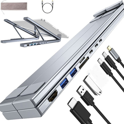 💥PROMOTION💥Offre à durée limitée : station d'accueil USB-C avec support pour ordinateur portable et sortie HDMI 4K