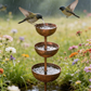 🐦 Redonnez vie à votre jardin ! Abreuvoir à oiseaux paisible avec récupérateur d’eau de pluie pour accueillir la faune sauvage de votre jardin.🌿