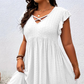 👗56% de réduction💞 Robe femme col V à volants – Élégante, cintrée & polyvalente – Parfaite pour le bureau, les brunchs ou les rendez-vous romantiques – chic et féminine 🌸