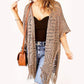 🌸🦋🌼 OFFRE LIMITÉE 55% DE RÉDUCTION! Poncho/Pareo Bohème en Maille Ajourée pour Femme – Ouverture Devant avec Pompons et Franges, Tissu Léger, Idéal pour les Jours Ensoleillés, les Vacances et le Quotidien Chic ✨🎶