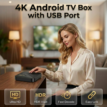 🎁Offre exceptionnelle : 57 % de réduction⏳Boîtier Android TV avec Bluetooth✈️ Service de livraison VIP 🚀 Livraison gratuite