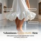 👗 Élégante robe d'été à col en V ✨ Robe de villégiature légère avec ourlet bouffant et bretelles réglables