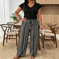💖 Ensemble deux pièces élégant et confortable : haut imprimé et pantalon large 💖