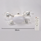 🌀59 % DE RÉDUCTION !!❄️Ventilateur de plafond avec éclairage Aerolux™ – LED silencieuse 2-en-1 avec télécommande 🌬️💡  Circulation d'air économe en énergie et éclairage à intensité variable pour les chambres, les salons et les vérandas 🏡✨