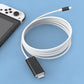🎮 Réductions du dernier jour🔥 Câble Adaptateur USB-C vers HDMI – 2M – Charge PD 100W & Plug-and-Play for Nintendo Switch