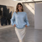 ✨OFFRE SPÉCIALE DU DERNIER JOUR !!🌺Pull femme à col rond, en maille torsadée, coupe ample et respirant