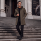 🍂 Protection & Style | Veste Homme Mi-Longue Coupe-Vent à Capuche⚡ Livraison gratuite