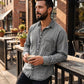 💙 Style Denim Intemporel | Chemise Homme Délavée Coupe Décontractée