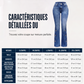 ✨ Détails Qui Font la Différence | Jean Flare Femme Taille Haute à Boutons Latéraux