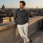 🔥 -53 % Aujourd’hui | T-shirt Henley Homme Côtelé Coupe Ajustée