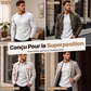 🔥 -53 % Aujourd’hui | T-shirt Henley Homme Côtelé Coupe Ajustée