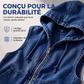 💙 Le Denim Autrement | Gilet Femme Oversize à Capuche⚡ Livraison gratuite