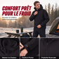 💥 Conçue pour le vent et la pluie | Veste imperméable et isolée pour homme⚡Livraison gratuite