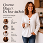 🌸 -53 % Aujourd’hui | Pull Femme en Maille à Col V