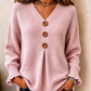 🌸 -53 % Aujourd’hui | Pull Femme en Maille à Col V