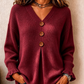 🌸 -53 % Aujourd’hui | Pull Femme en Maille à Col V