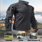 🏕️ Conçu pour Bouger | Haut Outdoor Homme Multi-Poches & Respirant