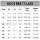 Haut à col en V et ourlet à volants pour femme – Coupe taille haute, léger et respirant, manches trois-quarts – Taille fluide et tombante, respirant et romantique