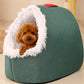 💥Vente chaude 🐶🐱Lit grotte confortable et chaud pour animaux de compagnie