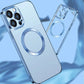 Transparent Electroplated For iPhone Case With Camera Protector