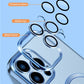 Transparent Electroplated For iPhone Case With Camera Protector