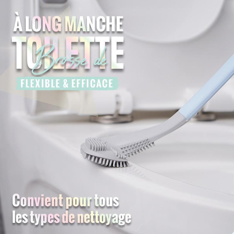 Brosse de toilette à long manche-1