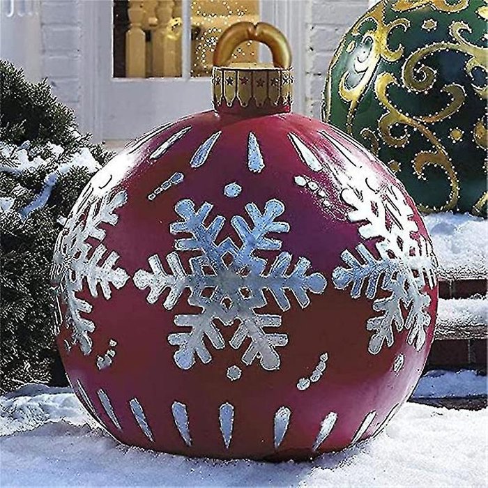 Promotion de Noël 49 % de réduction - Boule décorée gonflable de Noël en PVC-4