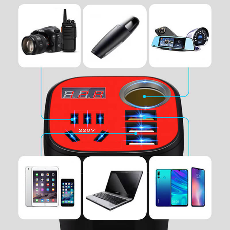 Prise Allume-cigare USB-C 36W Avec Voltmètre - Charge Rapide PD Et QC3.0 - Interrupteur étanche - Pour Voiture, Bateau, Camping-car (2 Pièces)